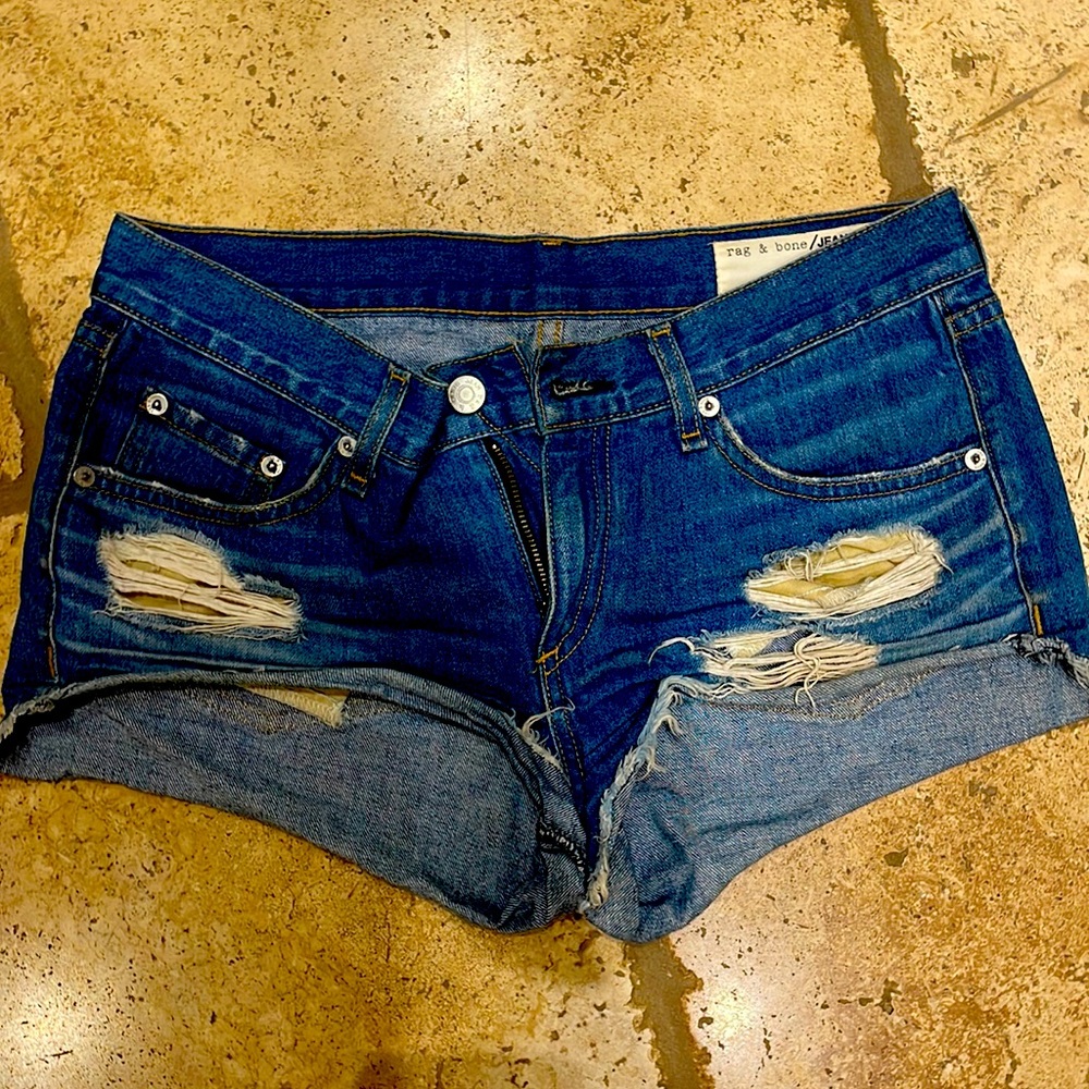 Rag and bone jean shorts